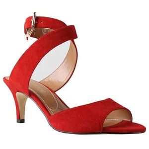 J.Renne Red heels size 8.5W